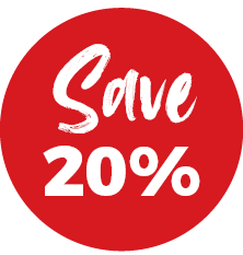 Save 20%