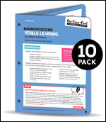 BUNDLE: Clarke: The On-Your-Feet Guide to Visible Learning: In-Lesson Feedback: 10 Pack